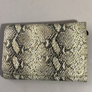 Trifold HOBO Snake Wallet